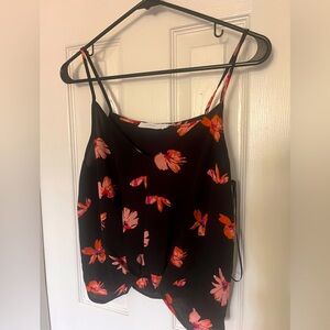 Lush floral blouse XS